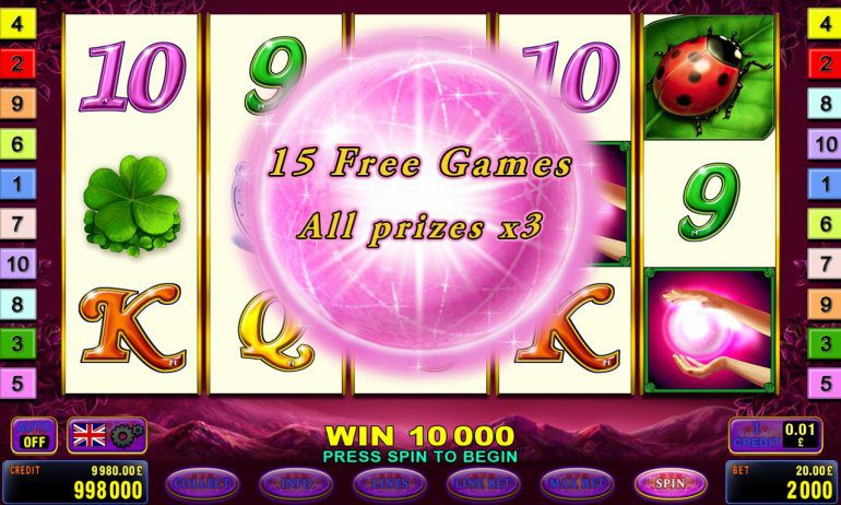 Pokerdom казиносындағы жомарт Lucky Lady's Charm Deluxe ұясы