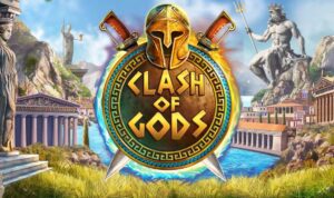 Clash of Gods slot mashinasi: mistik belgi va progressiv jackpot