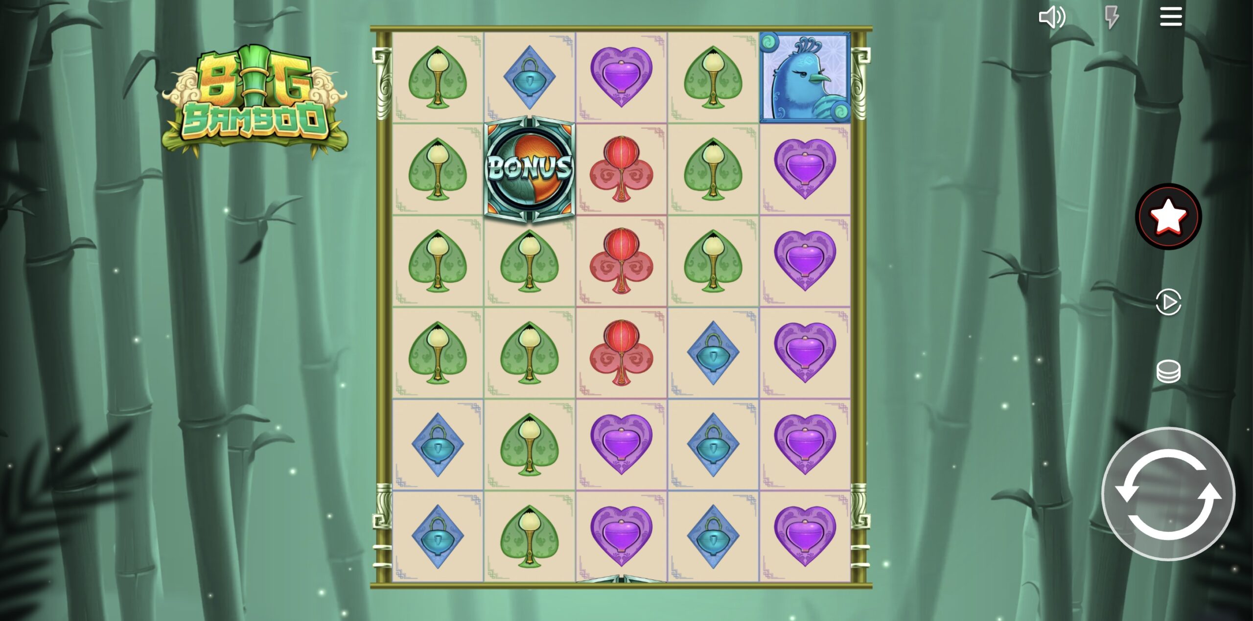 Бонусный раунд фриспинов в Big Bamboo от Push Gaming в Pokerdom