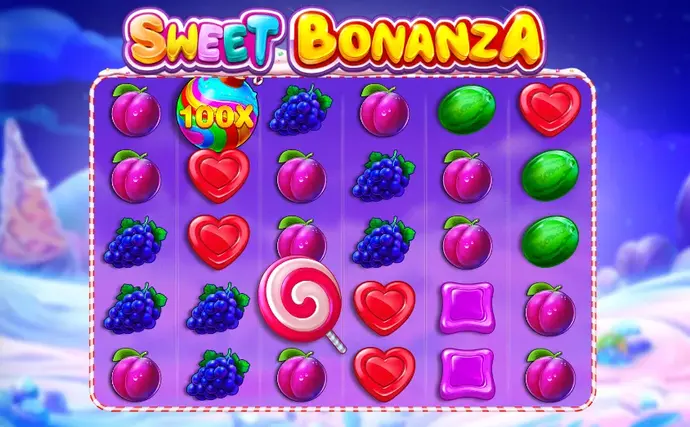 бонусный раунд фриспинов в Sweet Bonanza