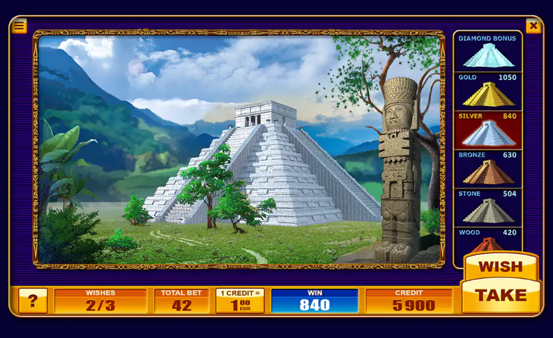 Aztec Gold от Novomatic: золото ацтеков не за горами!