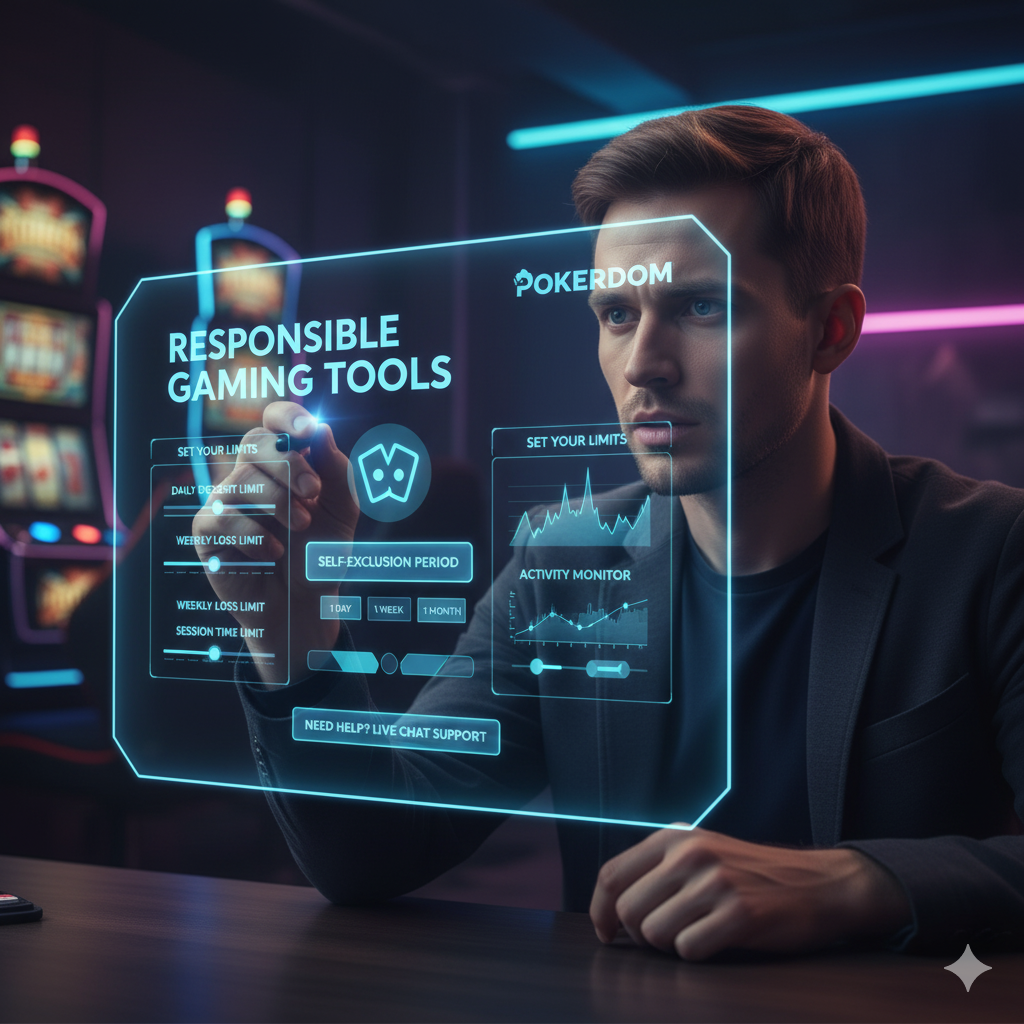 Инструменты ответственной игры в Pokerdom