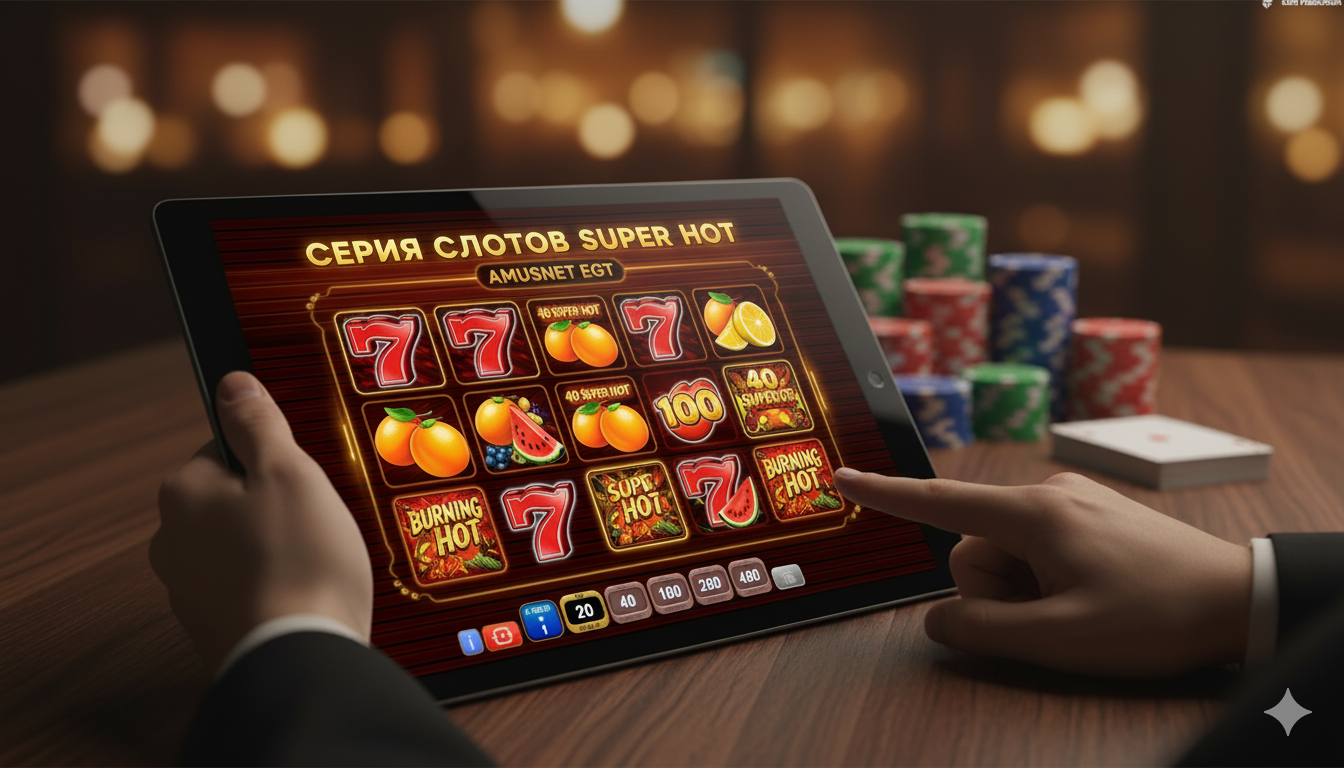 Amusnet EGT tomonidan Super Hot slotlar seriyasi