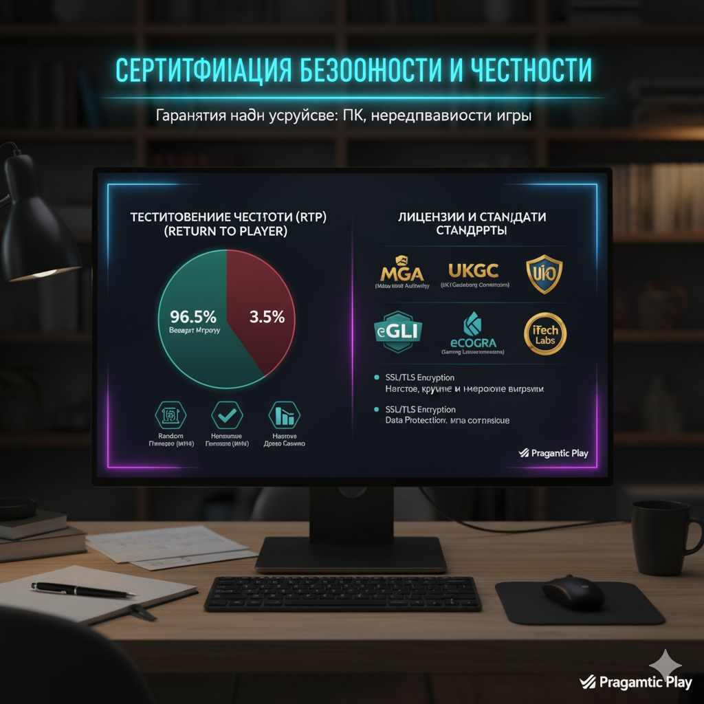 Сертификация безопасности и честности онлайн казино