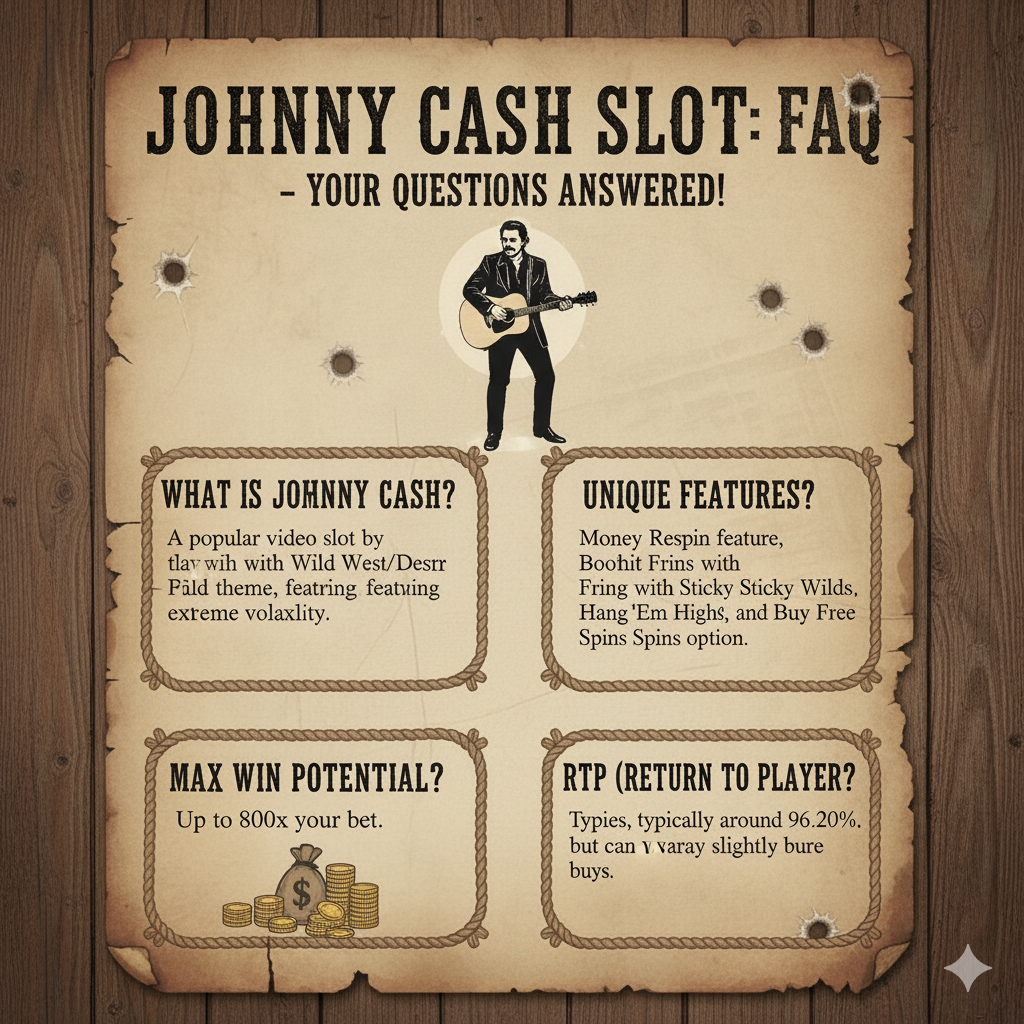 Часто задаваемые вопросы о слоте Johnny Cash
