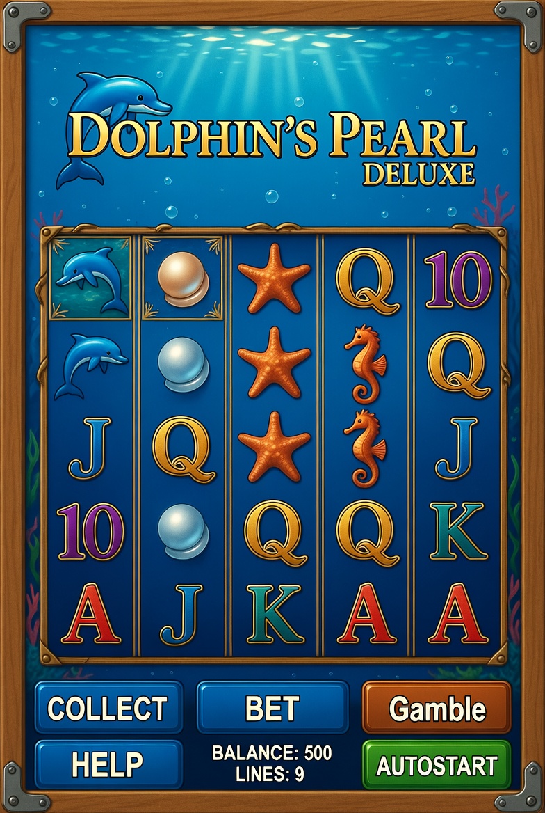 Бонусные функции слота Dolphin's Pearl Deluxe