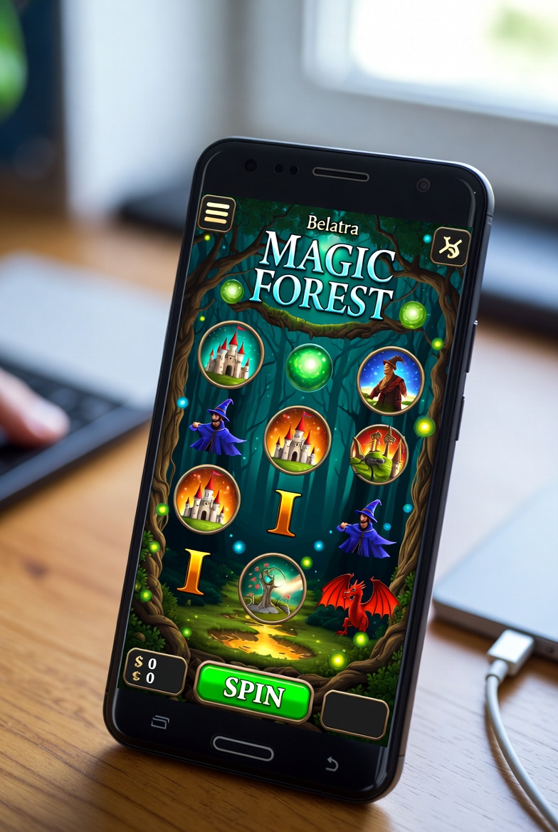 Игровой процесс в слоте Magic Forest от Belatra