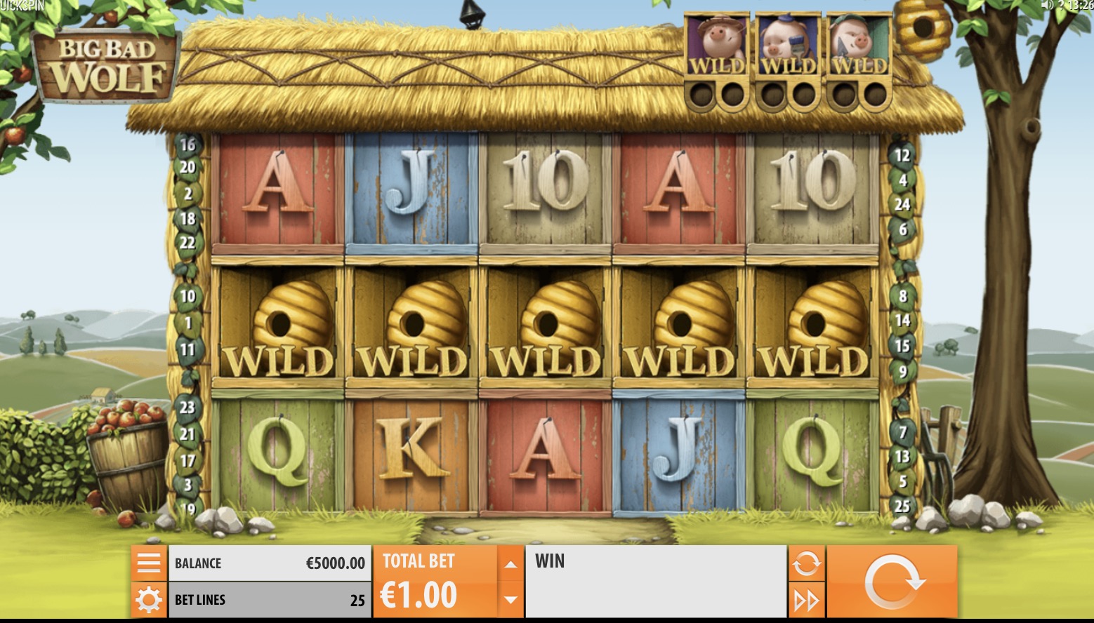 Режим бонусных фриспинов Big Bad Wolf в Pokerdom с множителями